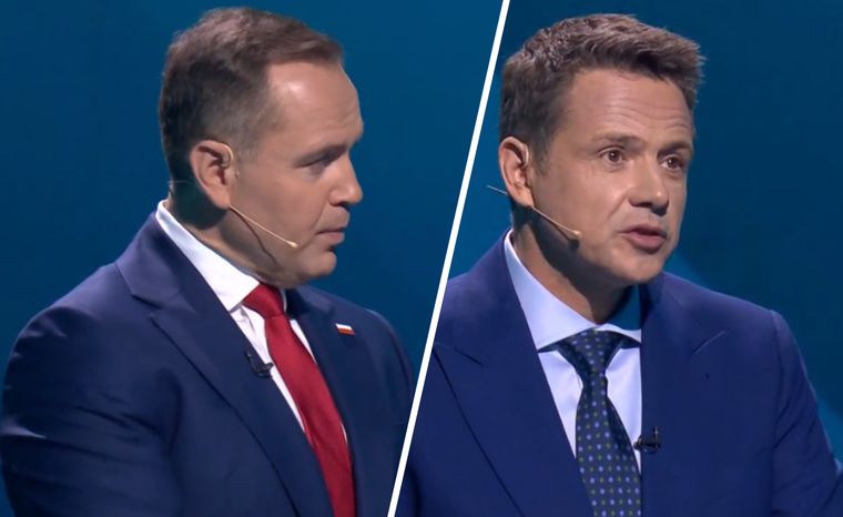 Nawrocki z pytaniem do Trzaskowskiego. "Z panem rozmawiam"