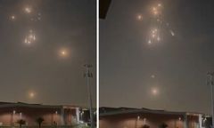 Eksplozje nad Dubajem. W sieci pojawiły się nagrania