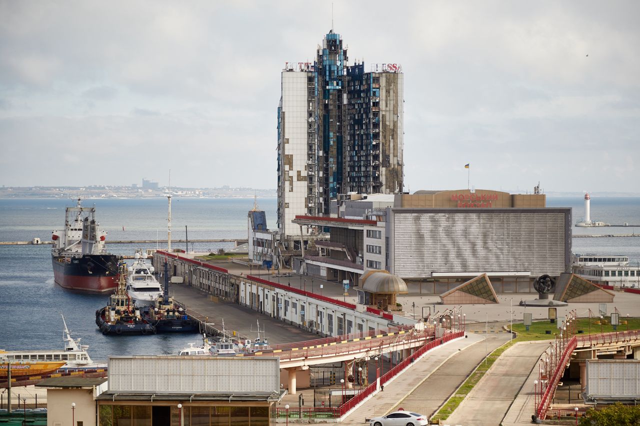 Port in Odessa