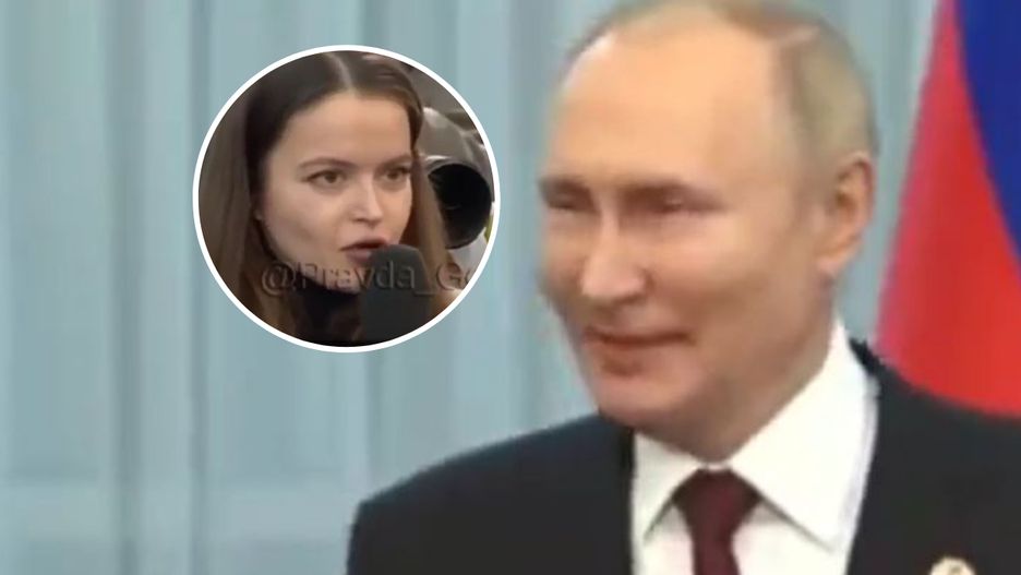 Młoda dziennikarka zapytała Putina o problemy z wyposażeniem żołnierzy na froncie w Ukrainie