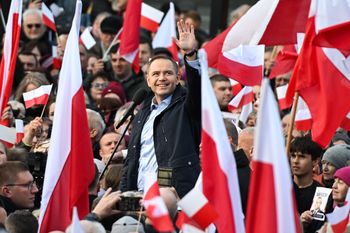 Wybory prezydenckie 2025. Tak wyniki exit poll skomentował Karol Nawrocki