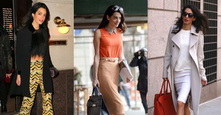 "New York Times": "Amal nie ma stylisty. Ubiera się sama!" (ZDJĘCIA)