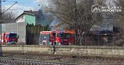 Pruszków: Pożar pustostanu. Na miejscu cztery zastępy straży