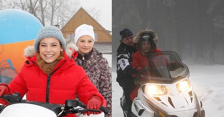 Mucha na skuterze śnieżnym! (ZDJĘCIA)