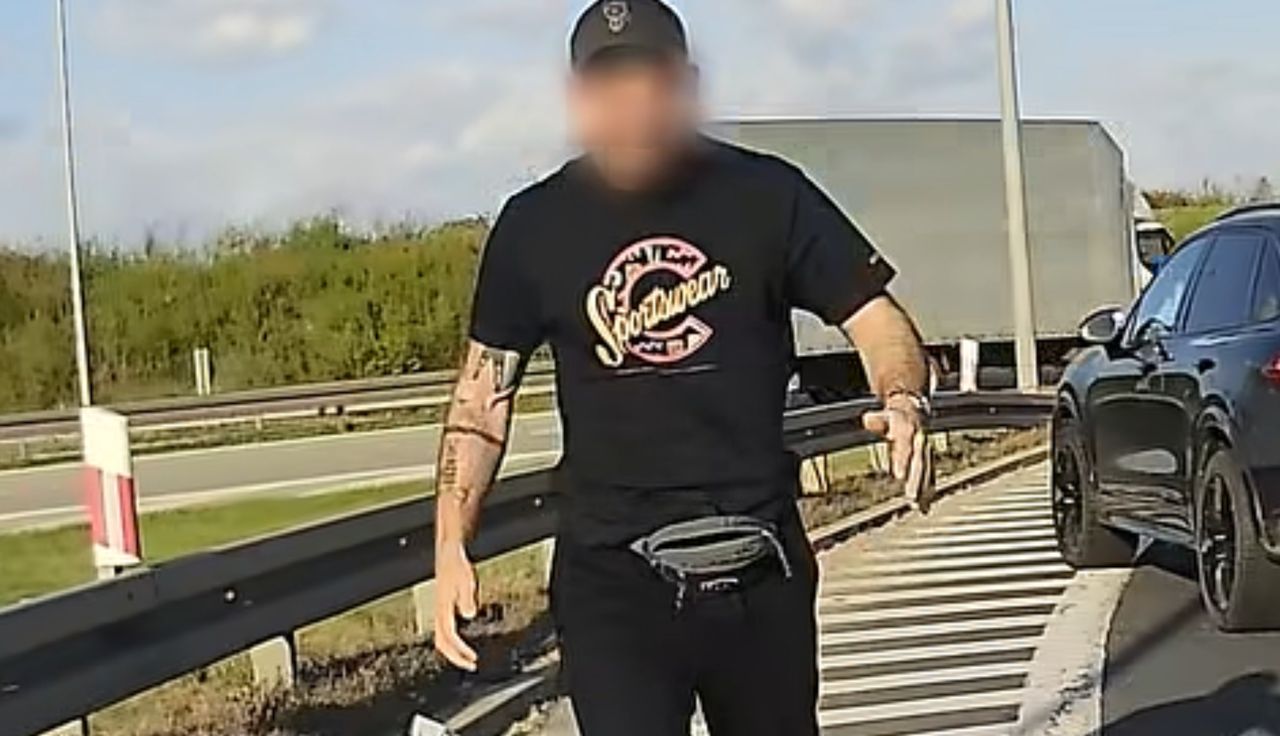 Sceny przy A4. Nagrał kierowcę Porsche. "Finał w sądzie"