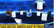 Pampersy zamiast PiS-u. Puste miejsce na debacie TVN24