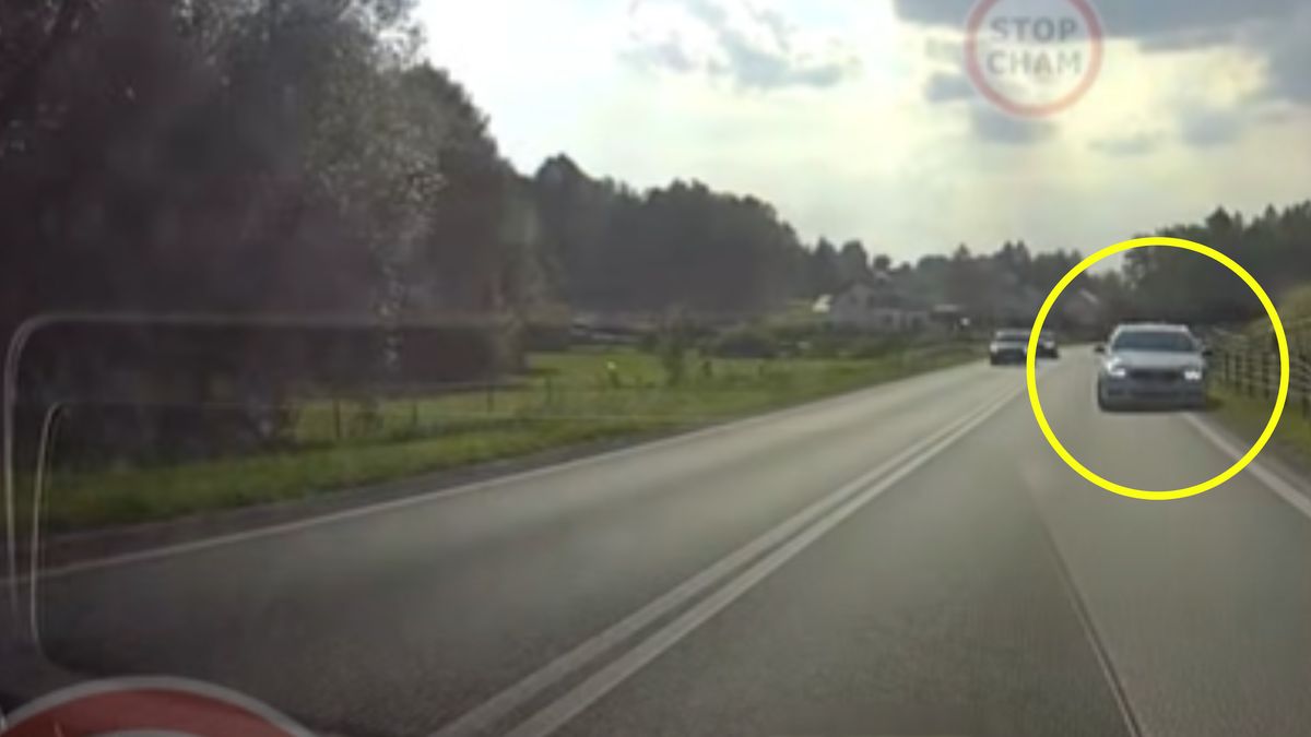 Nagranie z bmw w roli głównej. Mogło dojść do tragedii.