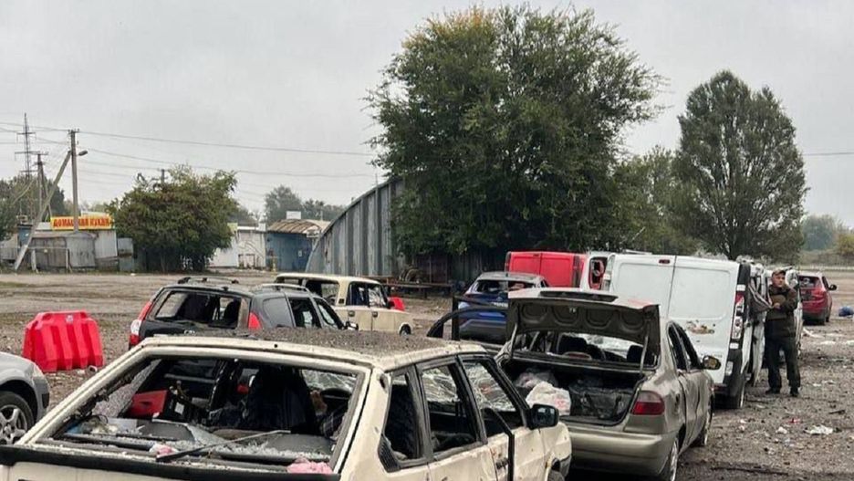 Rosjanie ostrzelali kolumnę cywilów pod Zaporożem. Co najmniej 23 zabitych
