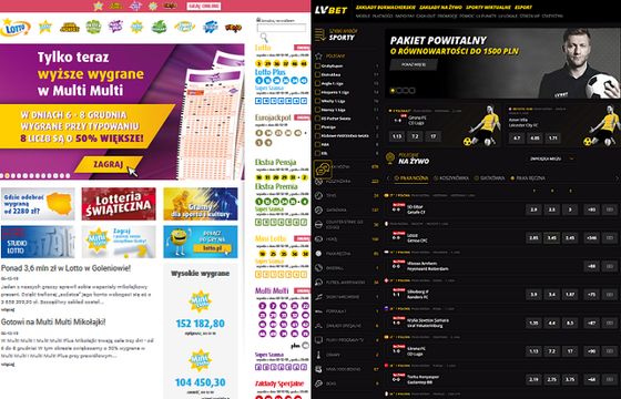 Lotto.pl liderem serwisów hazardowych. LVbet.pl przed eFortuna.pl, w dół eToto.pl i Unibet