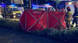 Nie żyje mężczyzna, który zasłabł i uderzył w latarnię na Mokotowie