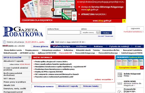 Wydawnictwo Gofin przy 45,7 mln zł wpływów miało 11,3 mln zł zysku. Więcej z internetu, mniej z prasy