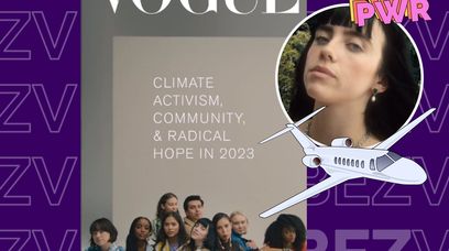 Billie Eilish i aktywiści klimatyczny na okładce "Vogue’a"