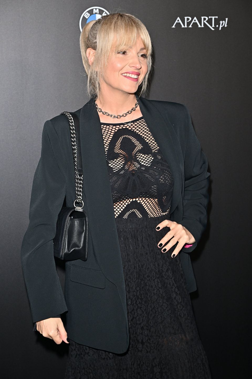 Dorota Szelągowska na ściance eventu "GQ"