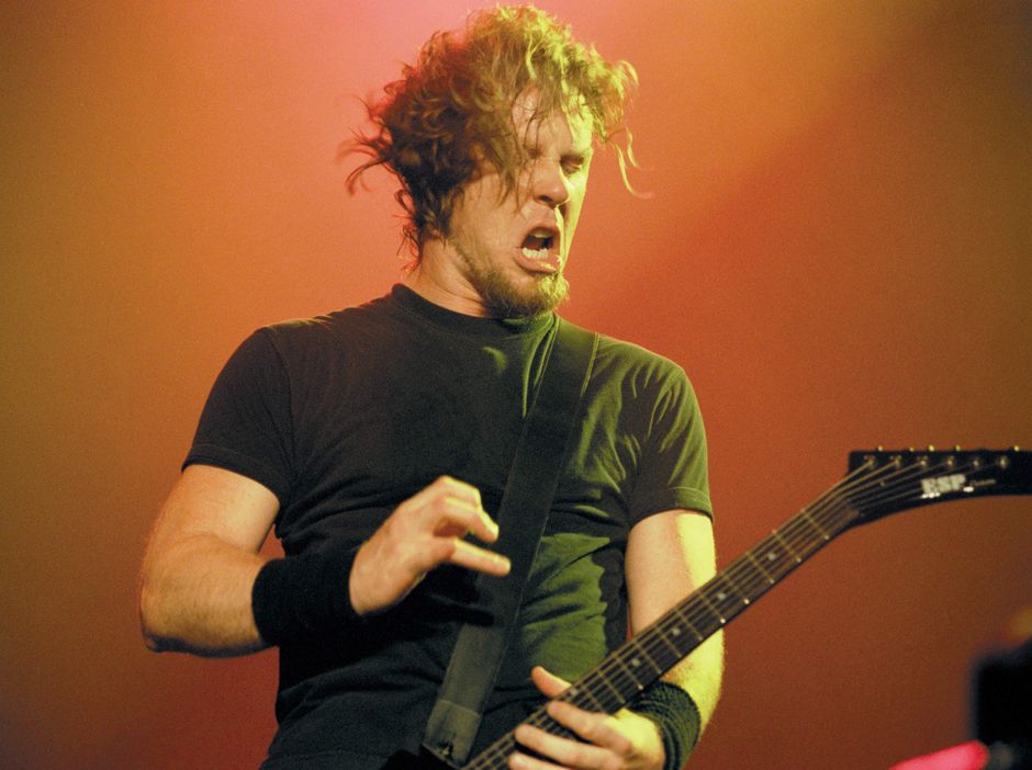 James Hatfield (Metallica) w 1999 roku