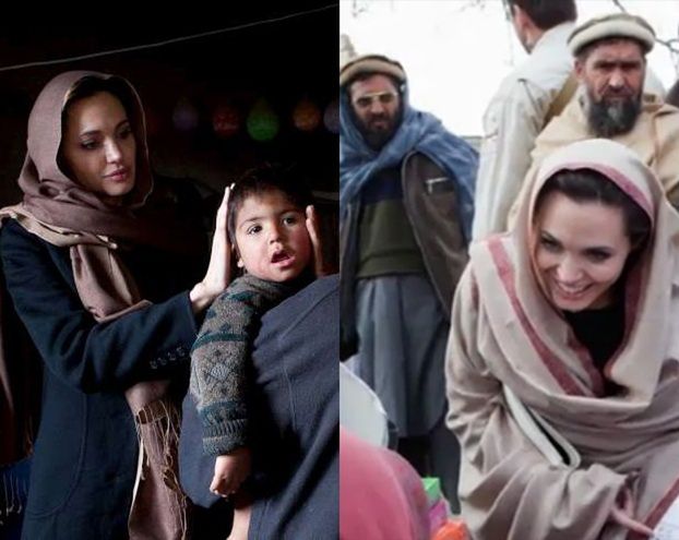 Angelina znowu w Afganistanie! (WIDEO)