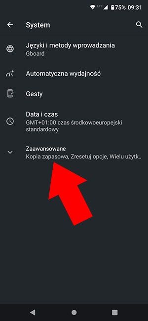 aktualizacja telefonu Motorola