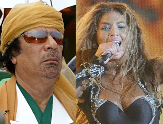 Beyonce śpiewała dla rodziny Kaddafiego!