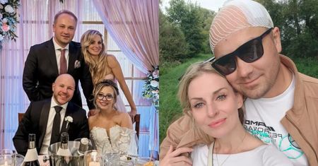 Anita Szydłowska pokazała zdjęcia z wesela Karoliny i Maćka ze "ŚOPW": "Miło wrócić do czasu, kiedy nie było w naszym życiu CHOROBY"
