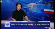 "Wiadomości" TVP szukają winnych pandemii. Obciążają opozycję
