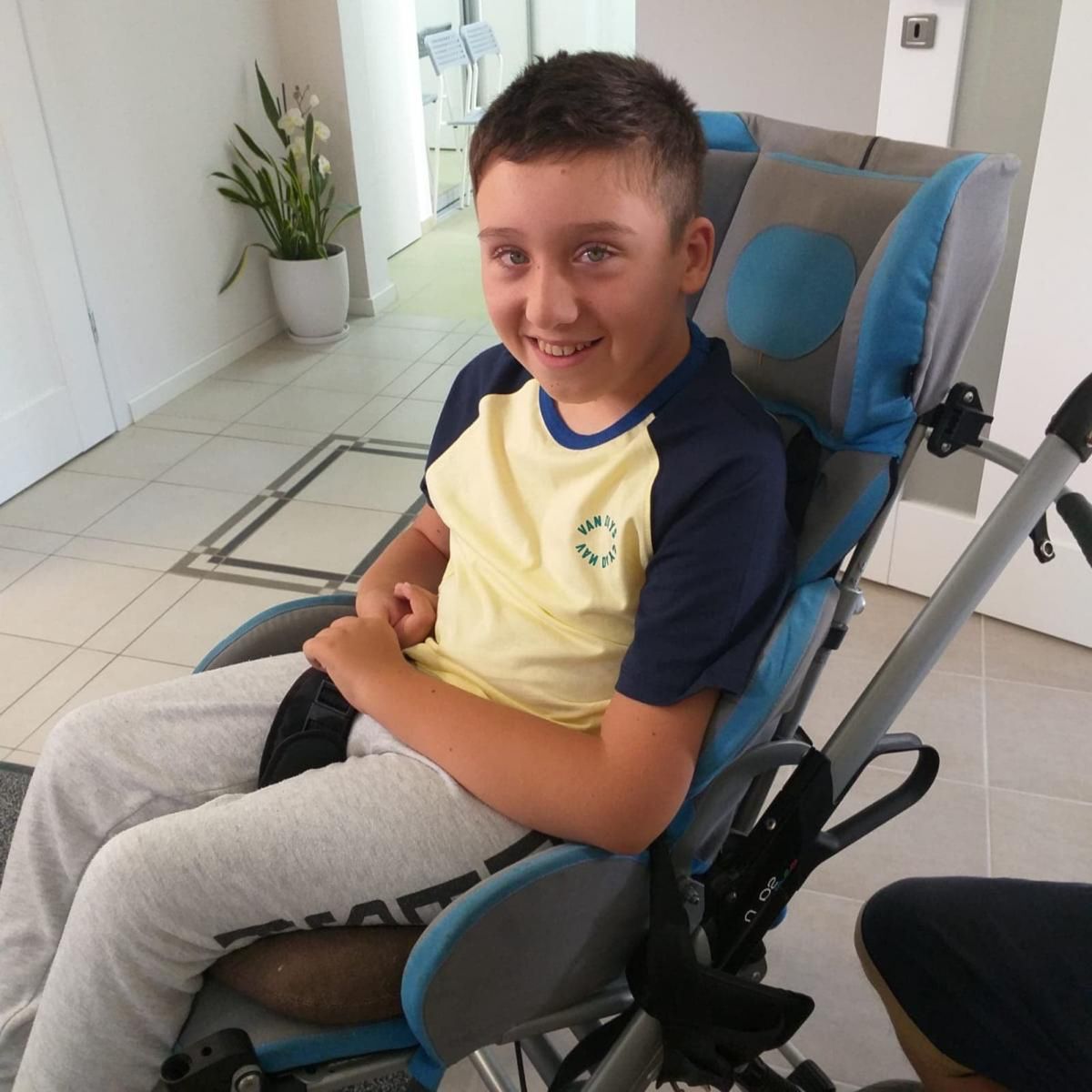 Kacper po terapii genowej