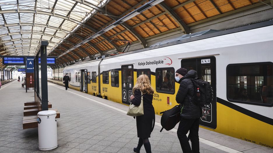 Dworzec Główny PKP Wrocław pociąg