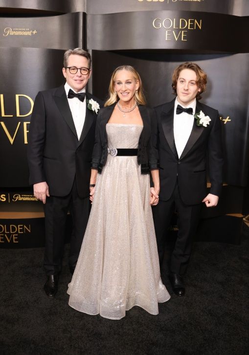 Sarah Jessica Parker z mężem i synem