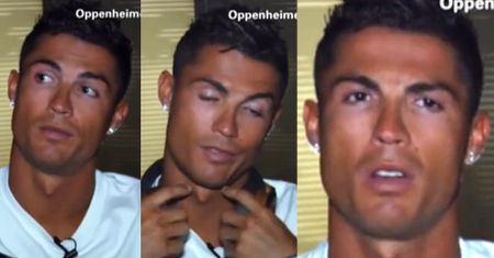 Ronaldo wściekły na dziennikarza. Przerwał wywiad i wyszedł ze studia!