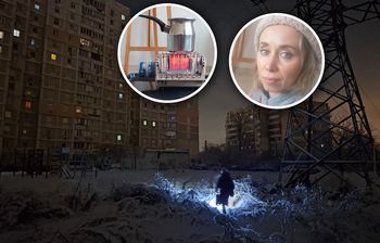 Kijów bez prądu i ogrzewania. Ukraińcy pokazują nam, jak walczą o życie