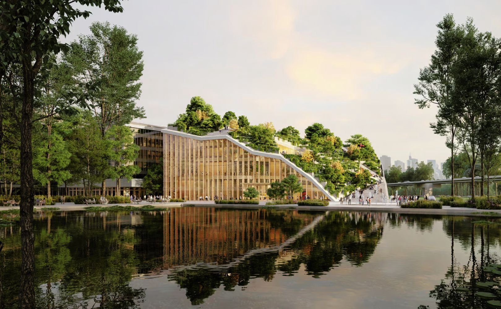 Chengdu Tianfu Software Park High Rise and Cultural Building