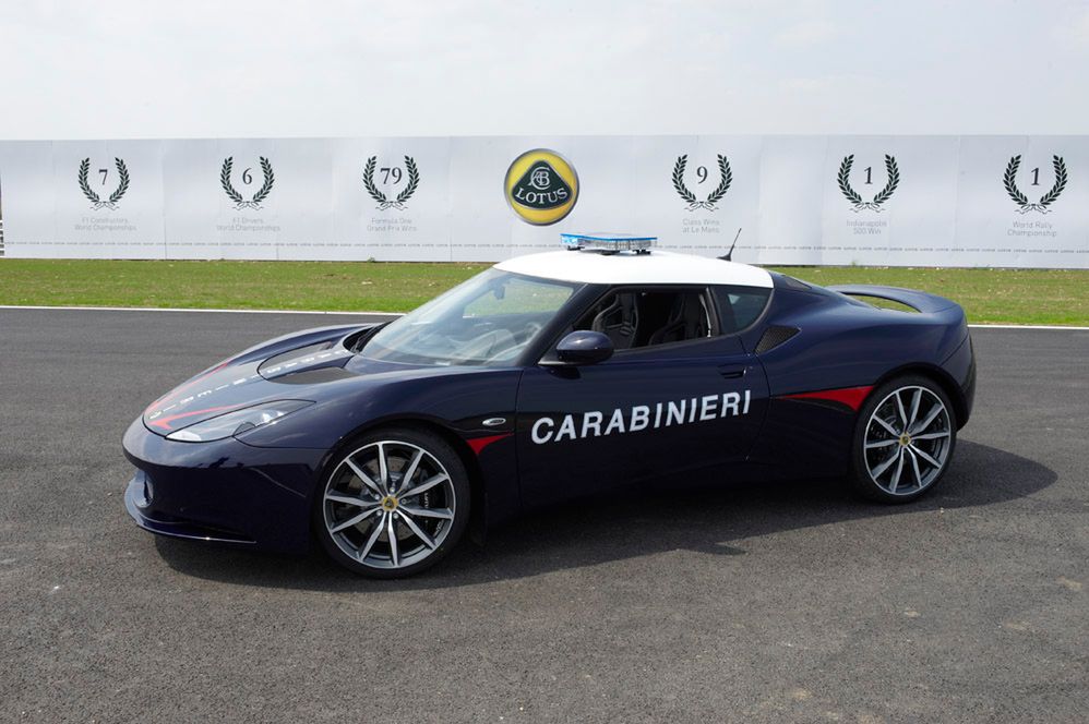 Lotus Evora S Carabinieri