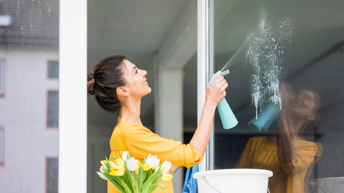 Teraz wiem, kiedy myć okna i nie mam na nich smug