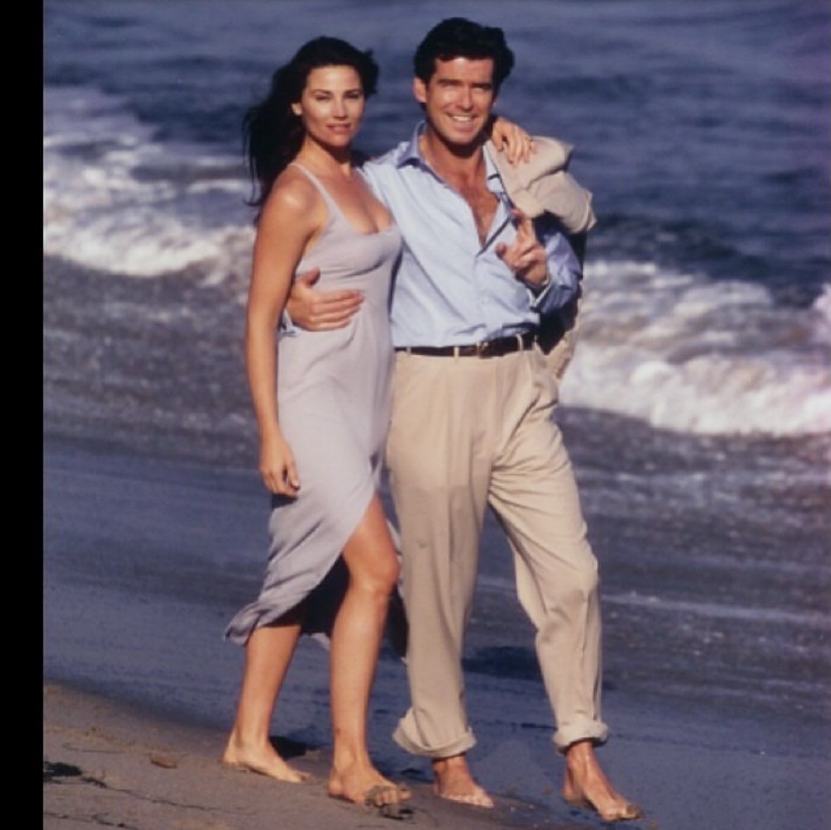 Pierce Brosnan i Keely Shaye