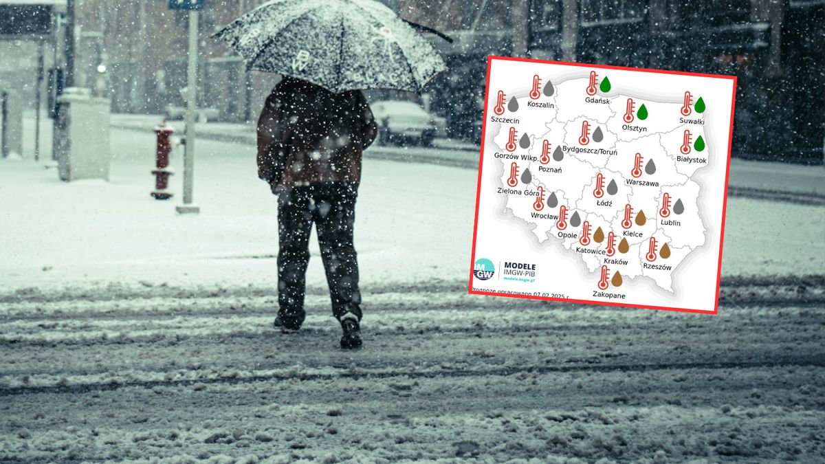 Średnia temperatura w marcu wyniesie od 0 do 5 stopni Celsjusza 