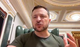 Ostre słowa Zełenskiego o sytuacji na granicy z Polską