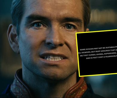 Produkcja ostrzegała dwa razy. Przed odcinkiem pokazali specjalną planszę