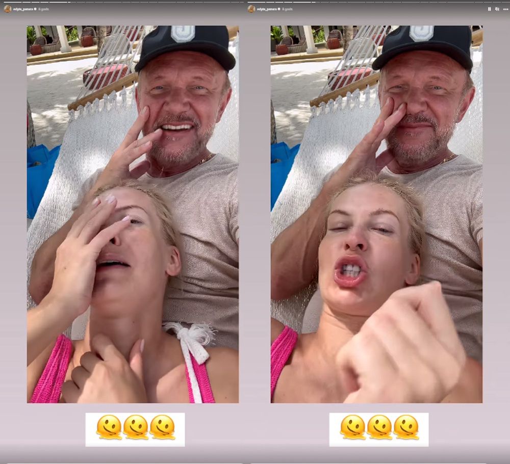 Edyta i Cezary Pazurowie wypoczywają na Malediwach