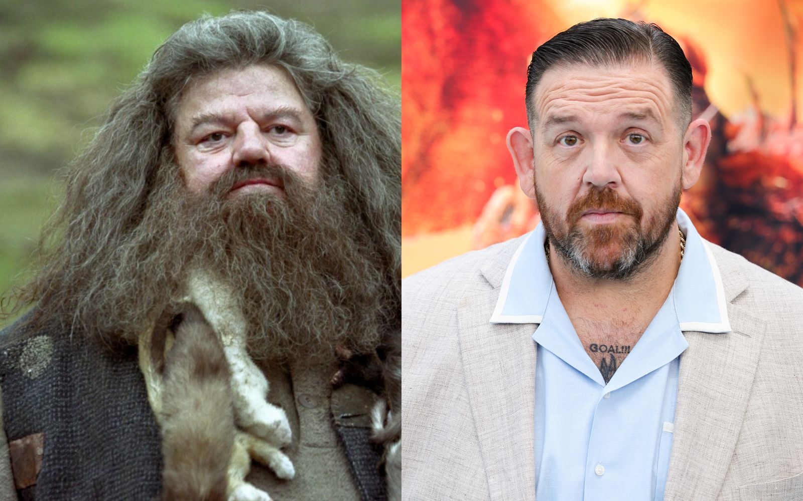 Nick Frost wcieli się w rolę Hagrida