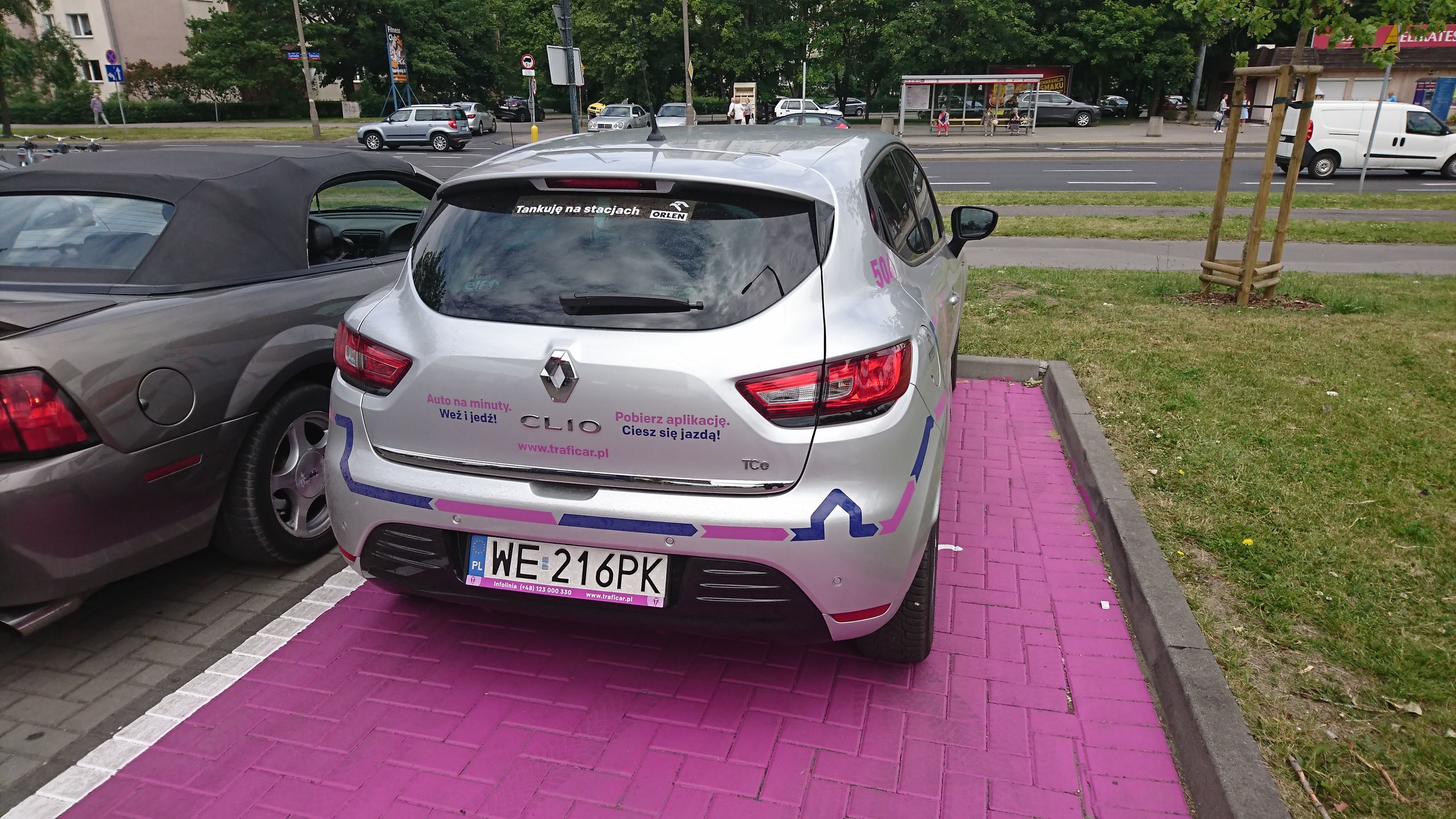 Renault Clio z firmy Traficar