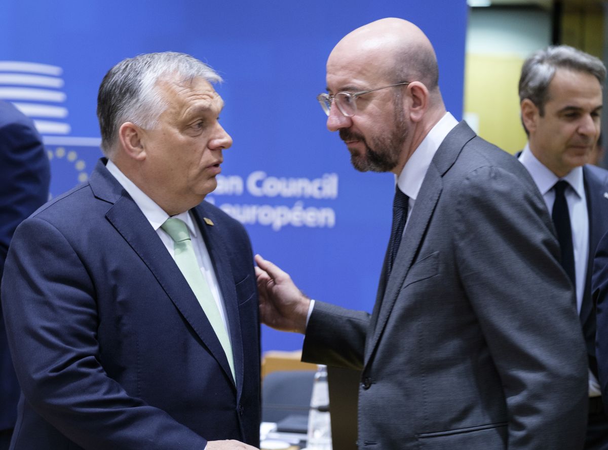 Victor Orban i Charles Michel