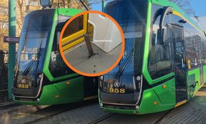 Torowisko przebiło tramwaj. Groźny incydent w Poznaniu