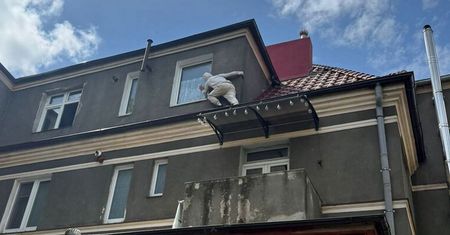 Stargard: Poszukiwany ukrył się na dachu. Tak policjanci zakończyli jego ucieczkę
