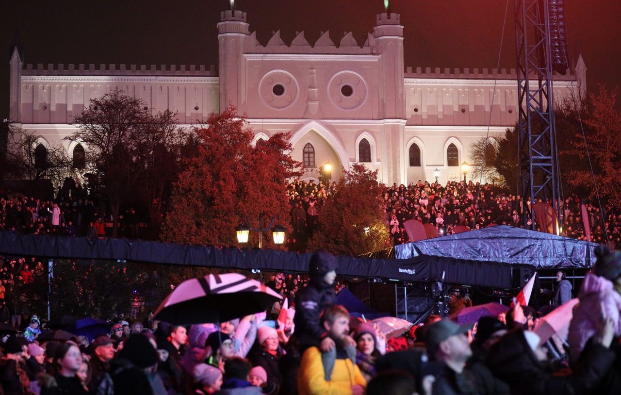 Lublin: Miasto świętowało niepodległość koncertem "Polska na TAK!"