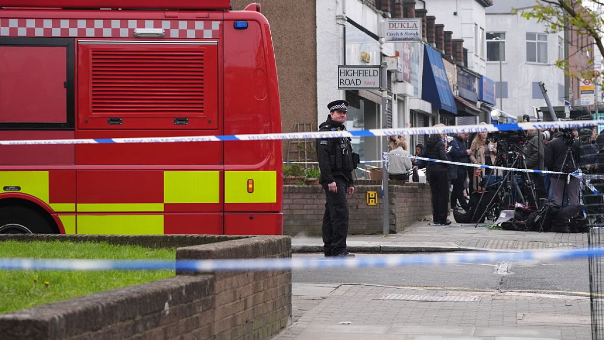 Atak nożownika w Londynie; zdj. poglądowe, pochodzi z marca 2026
