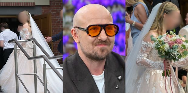 TYLKO NA PUDELKU: Robert Czerwik OCENIŁ SUKNIĘ ŚLUBNĄ żony Rafała Brzozowskiego. Były zachwyty i małe "ale". "Mam jedną DROBNĄ uwagę"