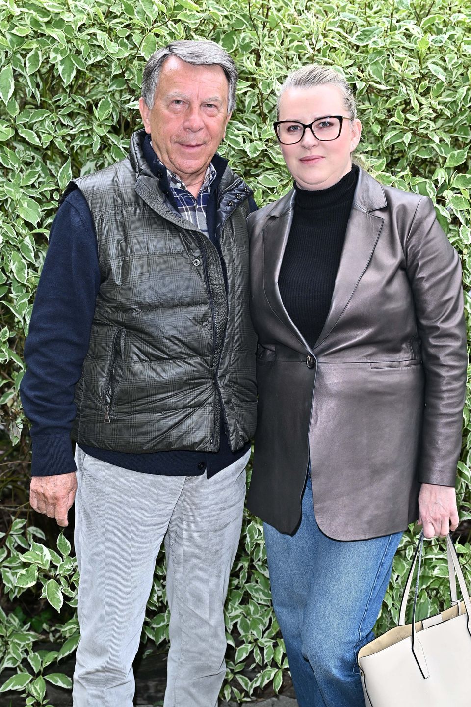 Wojciech Gąssowski z partnerką, Izabelą