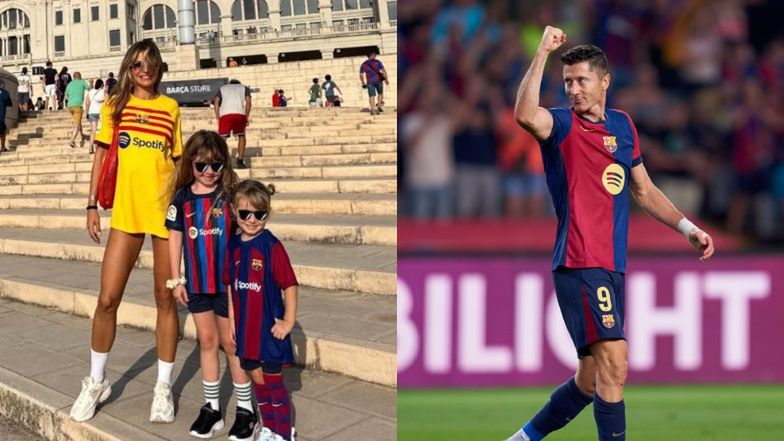 Rodzina Roberta Lewandowskich zawsze służy gorącym wsparciem