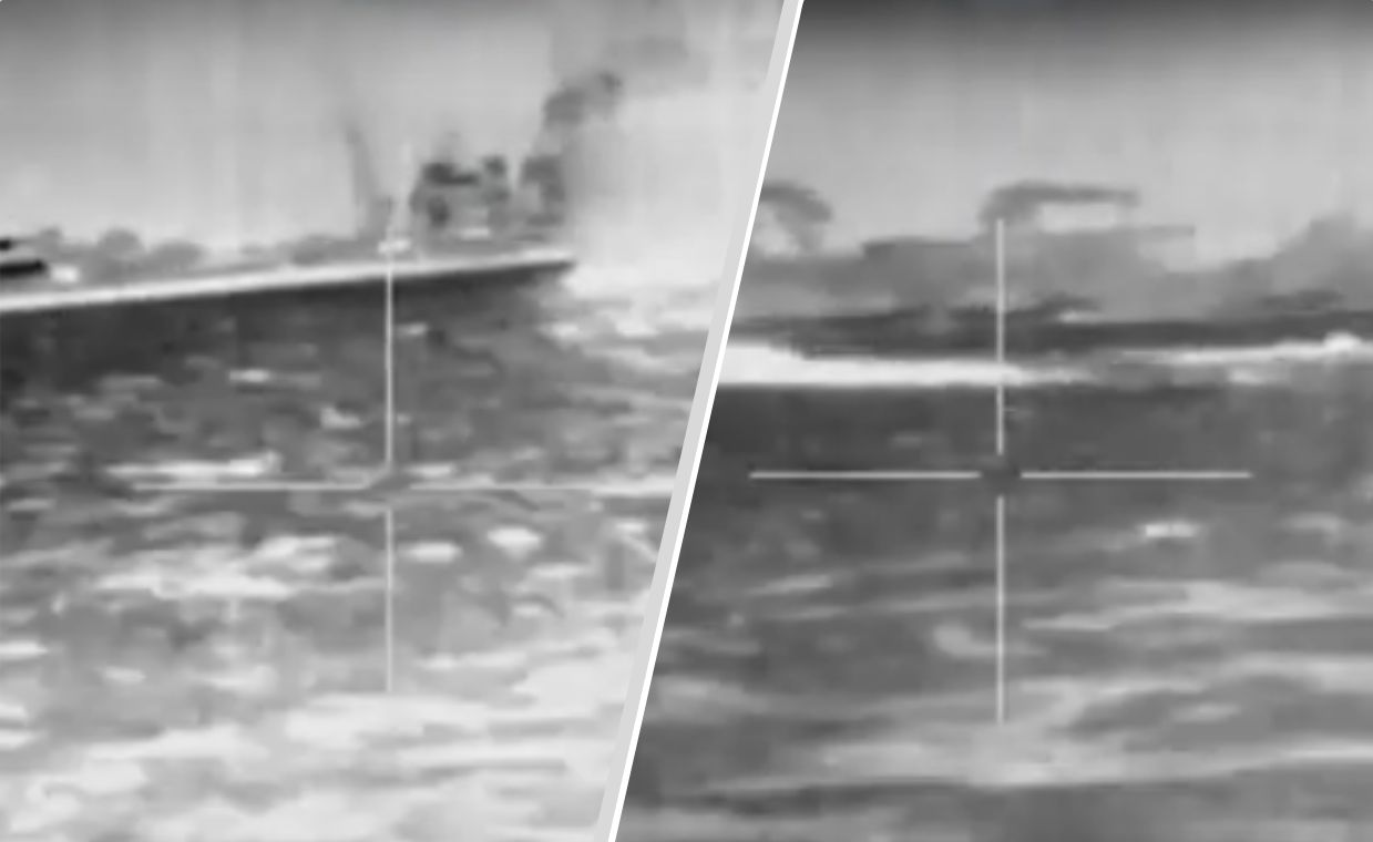 Ukrainian strike sinks Russian vessel in black sea operation