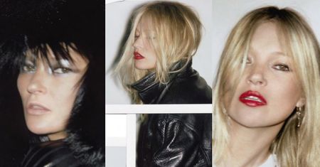 Zaspana Kate Moss puszcza dymka w sesji dla "Self Service"