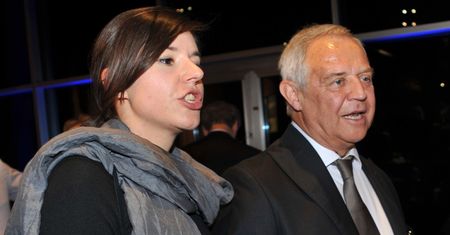 Marek Kondrat z Antoniną na urodzinach Wajdy (ZDJĘCIA)