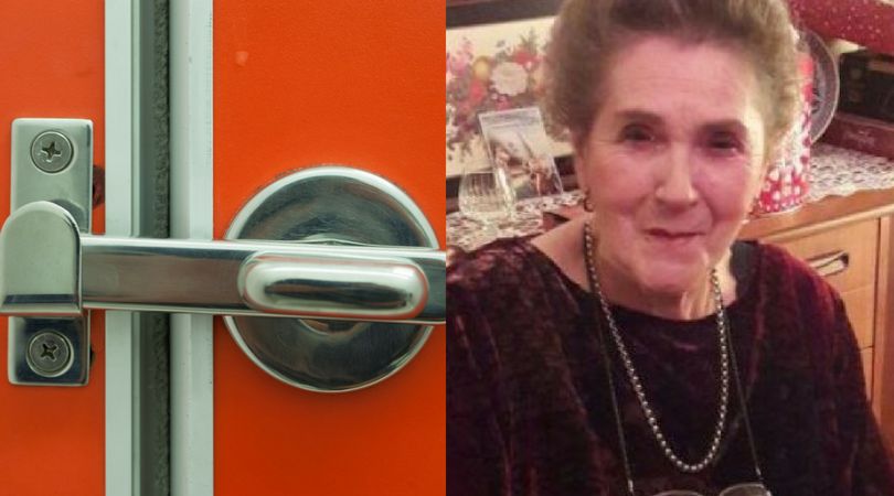 84-letnia Janina Borasińska uwięziona w szpitalnej łazience